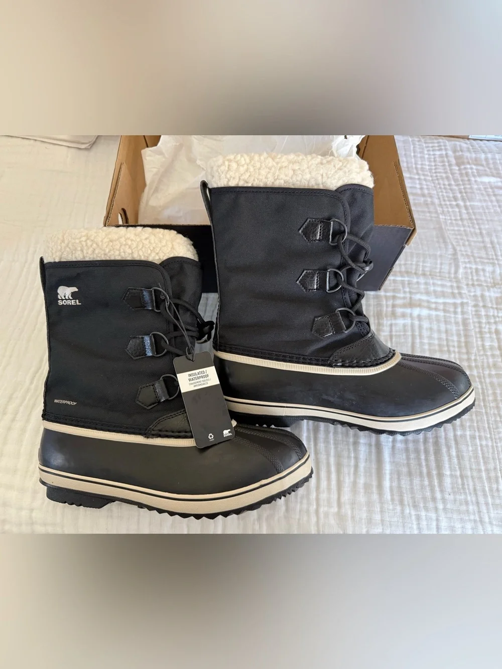NWT Sorel Yoot Pac Nylon WP Youth Size 6/Women’s Size 7.5 (EU 38)